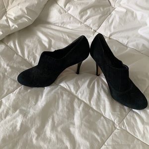 Cole Haan suede booties